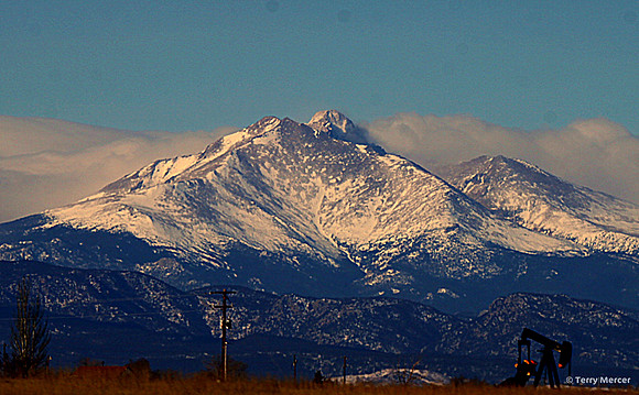IMG_8094 - Rocky Mountains - view from Denver... off I-25 - wide Screen Crop
