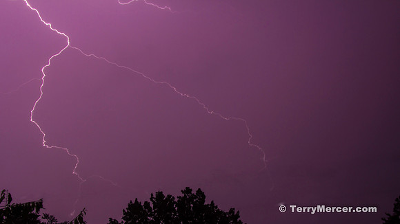 Lightning bolts...