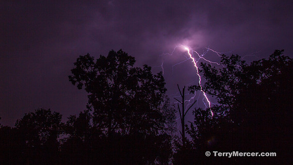 Lightning bolts...